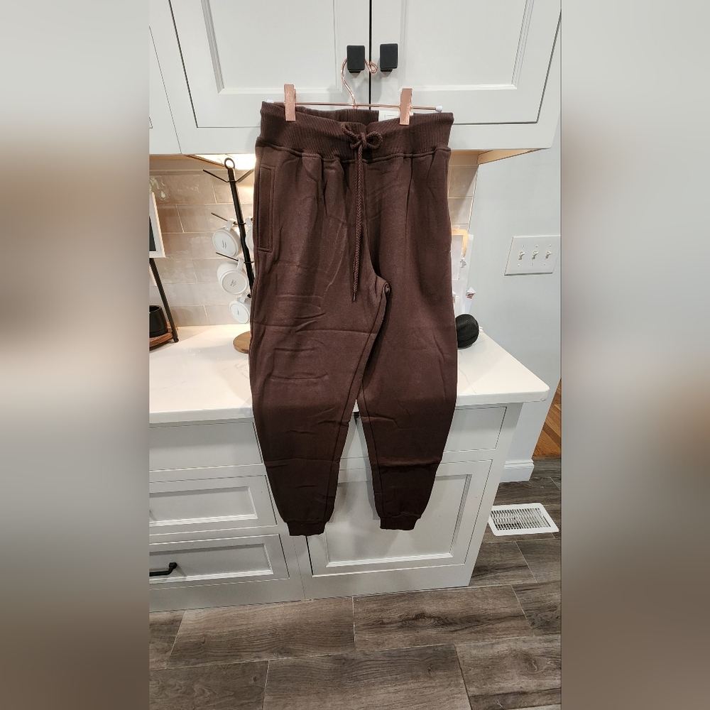 Women's Brown Jogger Pants